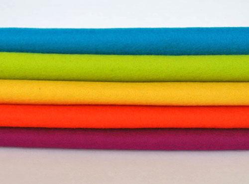 100% Wool felt sheets - 'Club Tropicana' Collection-Cloud Craft