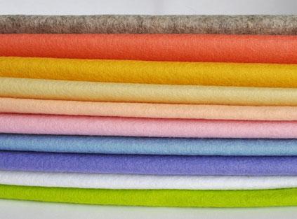 100% Wool felt sheets - 'Easter Bonnet' Collection-Cloud Craft