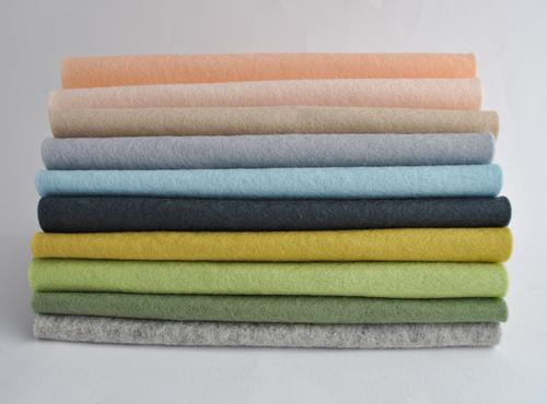 100% Wool felt sheets - 'Frosted Light' Collection-Cloud Craft