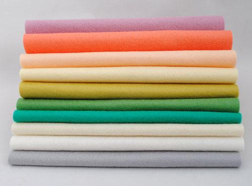 100% Wool felt sheets - 'Modern Pastels' Collection-Cloud Craft