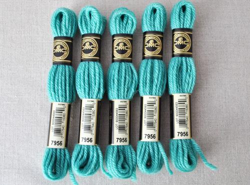 DMC Tapestry Wool - 7956 - matches 'Mermaid' wool felt-Cloud Craft