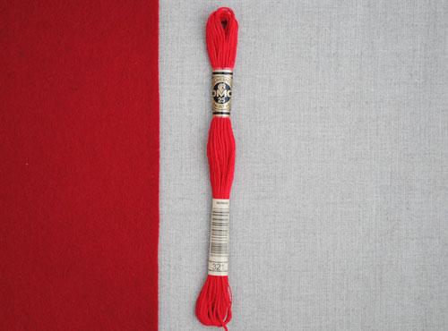 DMC stranded cotton embroidery thread - 321 - matches 'Holly Berry'-Cloud Craft