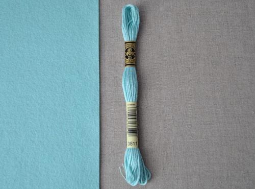 DMC stranded cotton embroidery thread - 3811- matches 'Spearmint'-Cloud Craft