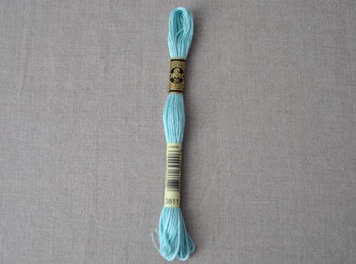 DMC stranded cotton embroidery thread - 3811- matches 'Spearmint'-Cloud Craft
