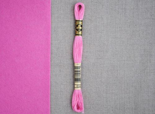 DMC stranded cotton embroidery thread - 604 - matches 'Cherry Blossom'-Cloud Craft