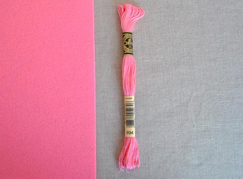 DMC stranded cotton embroidery thread - 894 - matches 'Bonbon'-Cloud Craft