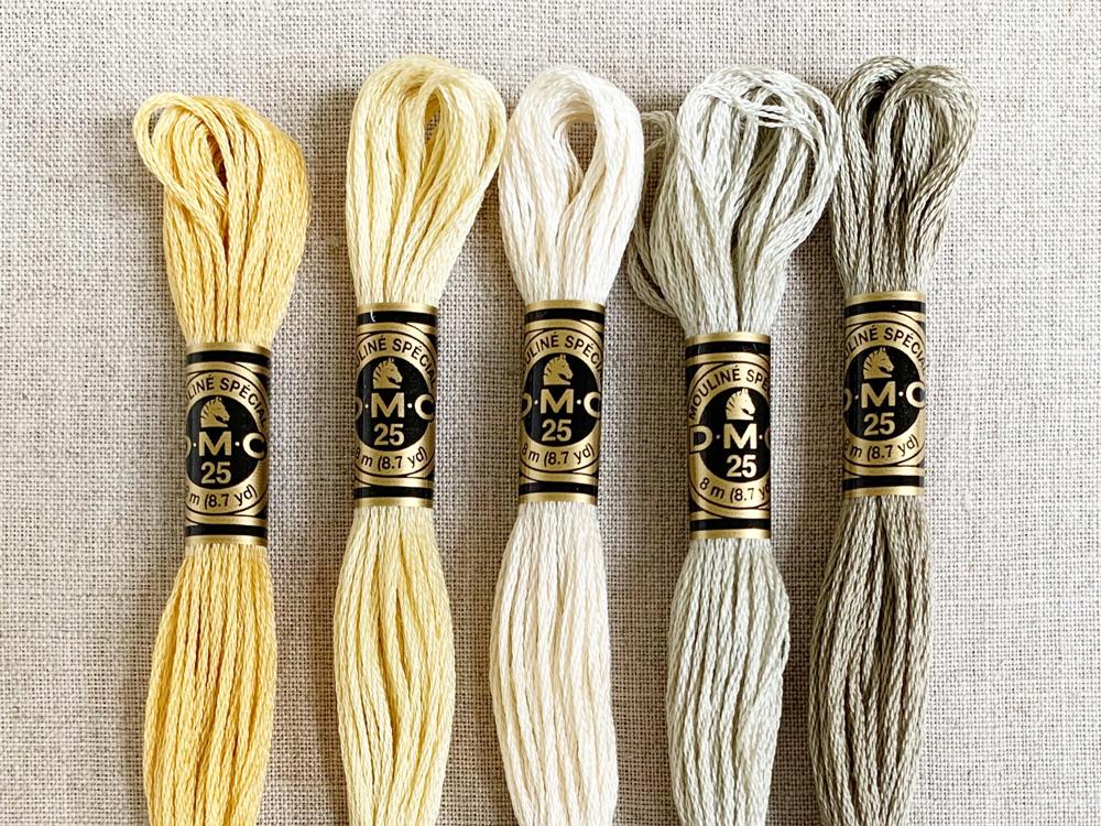DMC stranded cotton thread collection - Straw-Cloud Craft