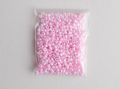 Glass seed beads - pink-Cloud Craft