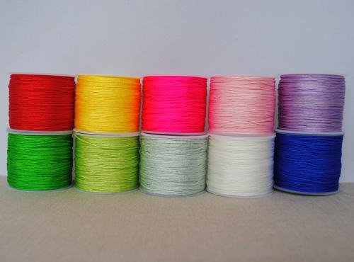 Knotting cord - neon pink - 5m-Cloud Craft